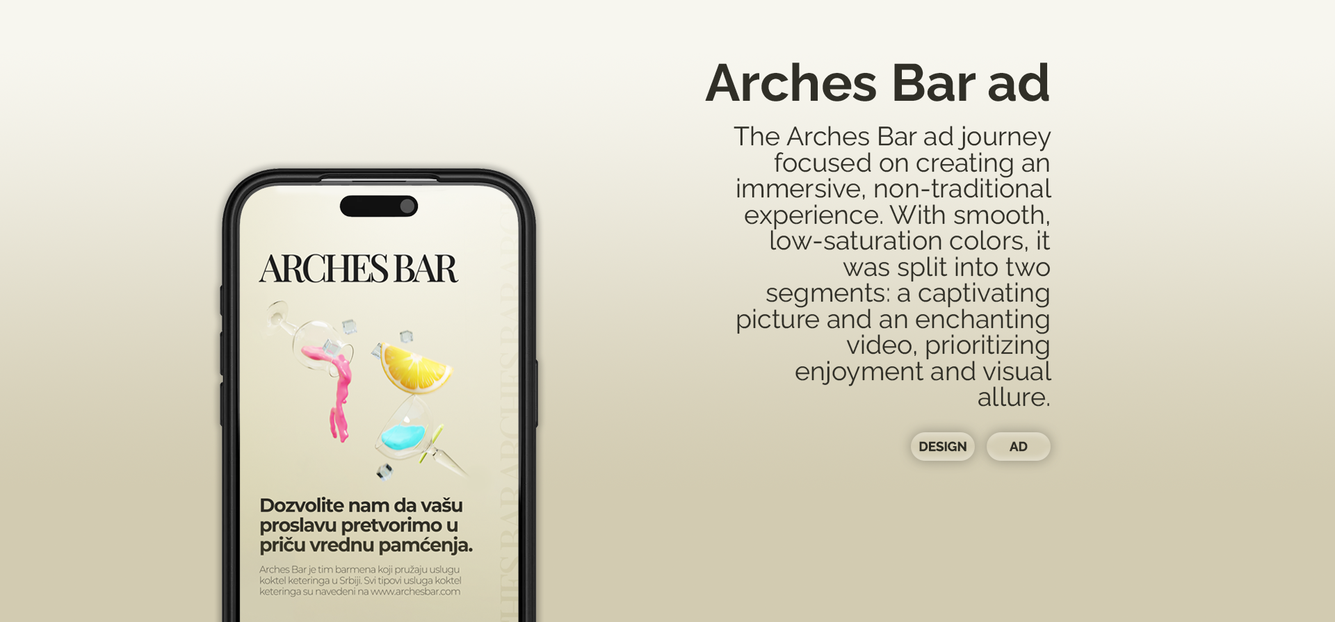 Arches ad